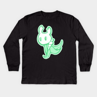 Little Ectoplasm [GREEN] Kids Long Sleeve T-Shirt